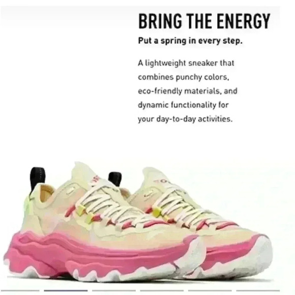 Sorel Kinetic Breakthru Tech Lace Sneakers - Picture 5 of 16